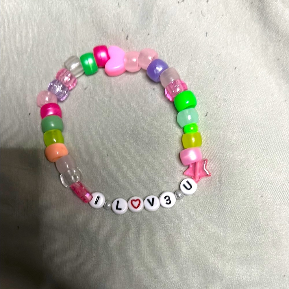 I love you Kandi handmade